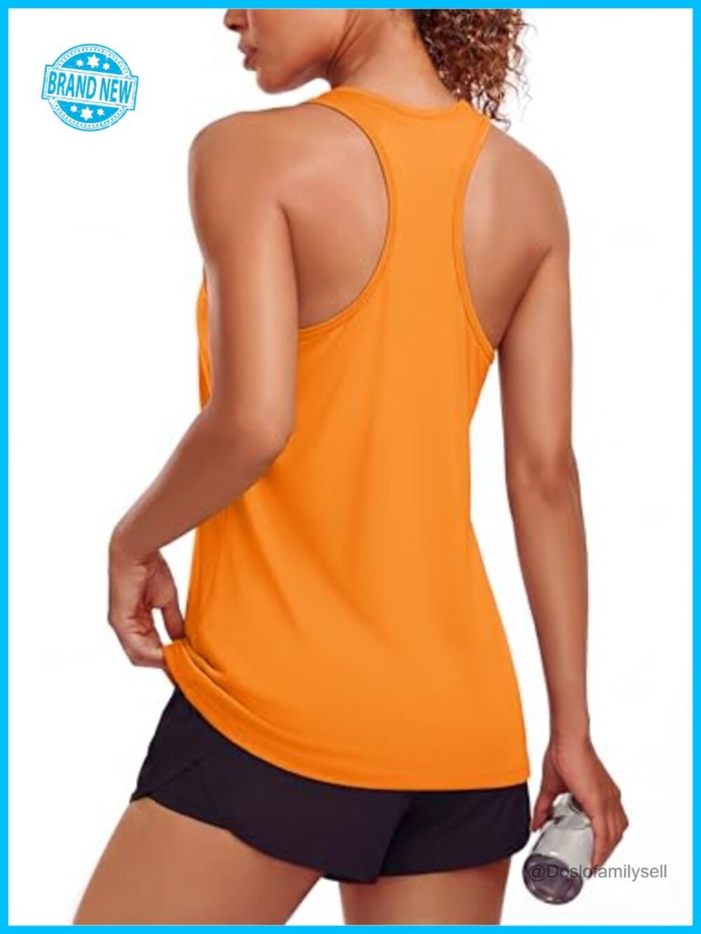 Women's Racerback Tank Top Quick Dry UPF80 Sun Protection Sleeveless Athletic